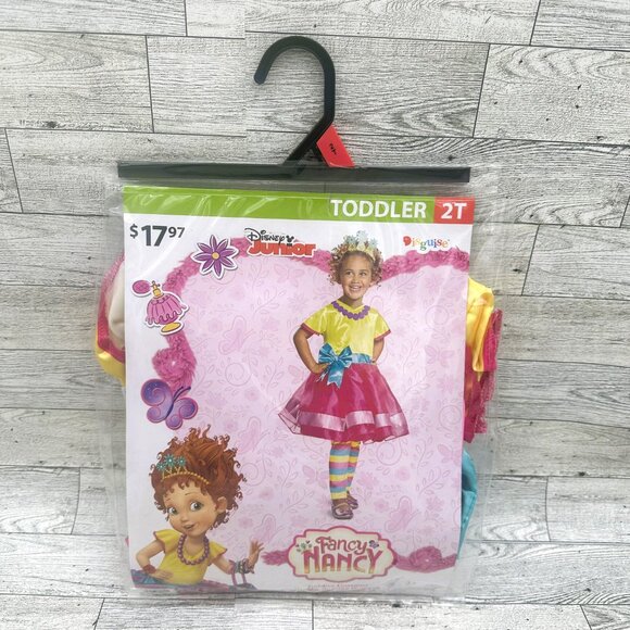 NWT Disney Junior Disguise Fancy Nancy Toddler Size 2T Halloween Costume - Picture 1 of 3